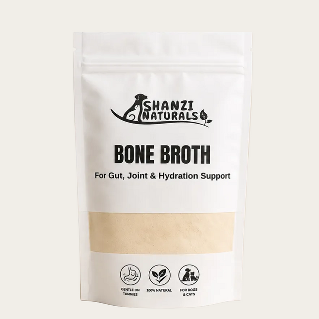 Natural beef bone broth powder for dogs and cats