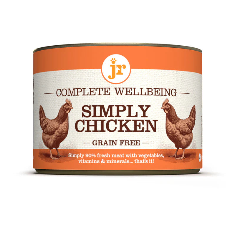 JR Complete Wellbeing 90% Meat Wet Dog Food - Simply Chicken