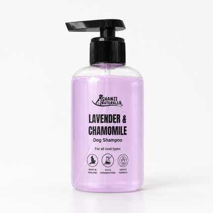 Natural & Gentle Dog Shampoo – Suitable for Sensitive Skin & All Coat Types
