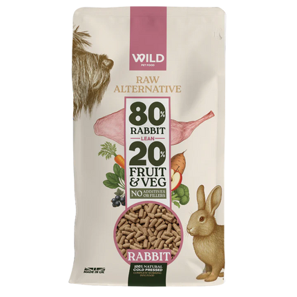 Wild Cold Pressed Low-Fat, Low-Purine rabbit Complete Dog Food – Gentle, Natural & Grain Free